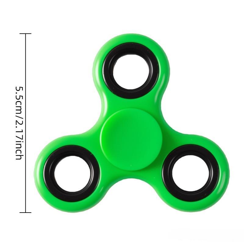 Random Color Fidget Spinner Toy, Creative Stress Relief Toy for Adults & Kids, Ideal Birthday Gift for Home & Office Use