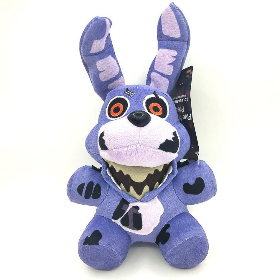 Hot 18cm Fnaf Plush Toys Kawaii Freddys Animal Foxy Bonnie Bear Ribbit Stuffed Plush Toys In Stock Plush ​Birthday Gift