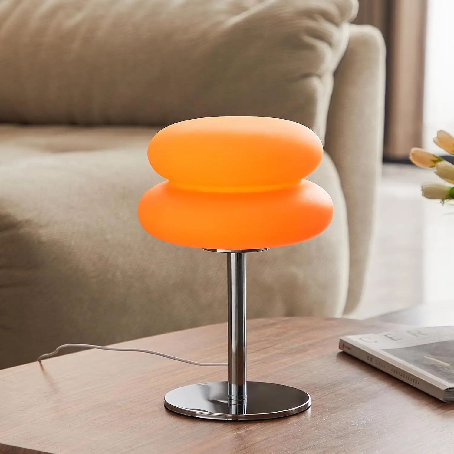 Bedroom Mushroom Lamp, Medieval Modern Nightstand Light, Adjustable Vintage Egg Tart Lamp, Unique Home Decor, Cute Living Room Desk Lamp, Decorative Night Light, Bedside Light