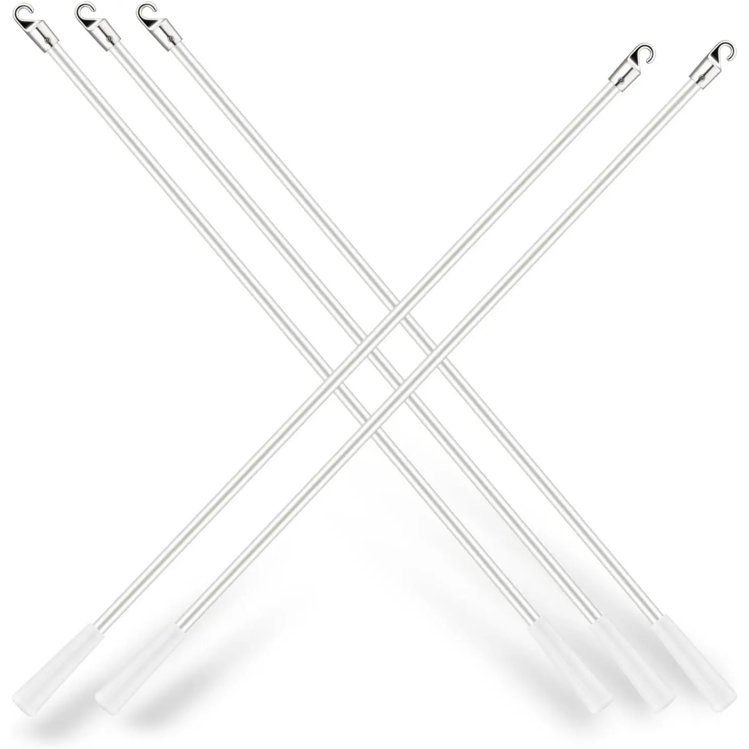 5Pcs 40 Inch Fiberglass Vertical Blinds Tilt Pull Wand Curtain Blind Replacement Parts