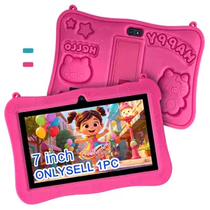 7-inch piglet children's tablet | Portable baby early education machine, eye protection and anti fall learning tablet, interactive puzzle toy gift for infants and young children (without plug)