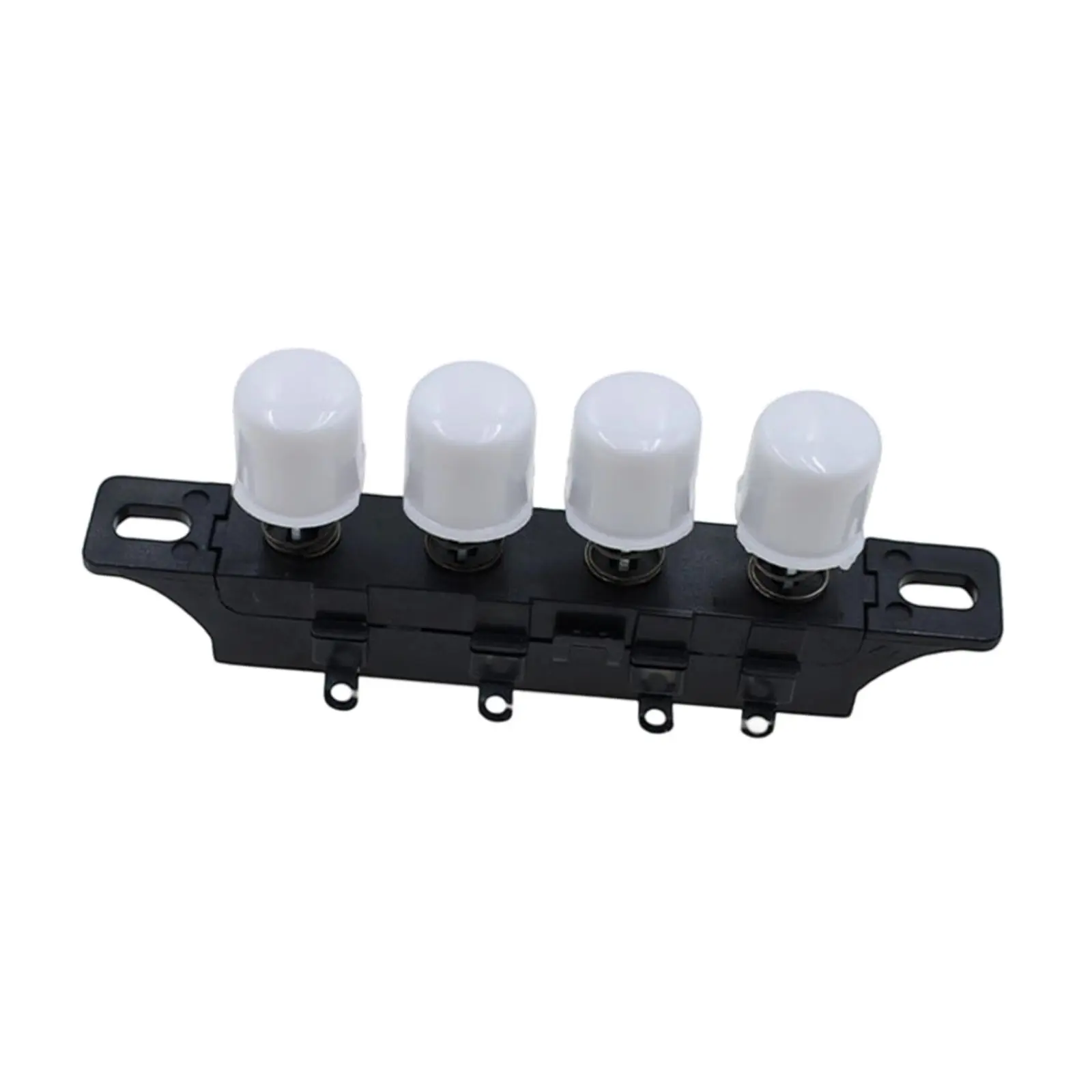 Electric Fan Key Switch, Lightweight Design, Piano Key Replacement, Sturdy 4-Button, Ideal for Easy Operation, Durable Construction