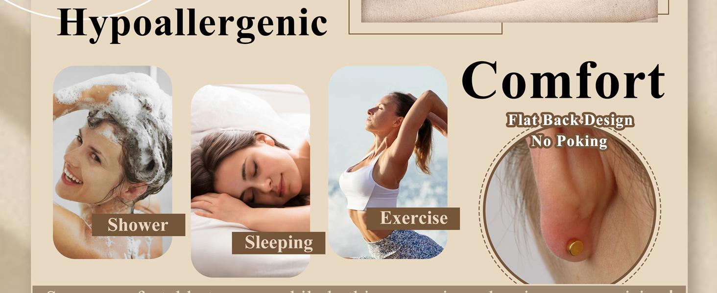 Jstyle Trendy 14K Gold Plated Chain Earrings for Women Hypoallergenic Double Piercing Dangle Chain Huggie Hoop Earrings Jstyle Trendy 14K Gold Plated Chain Earrings for Women Hypoallergenic Double Piercing Dangle Chain Huggie Hoop Earrings