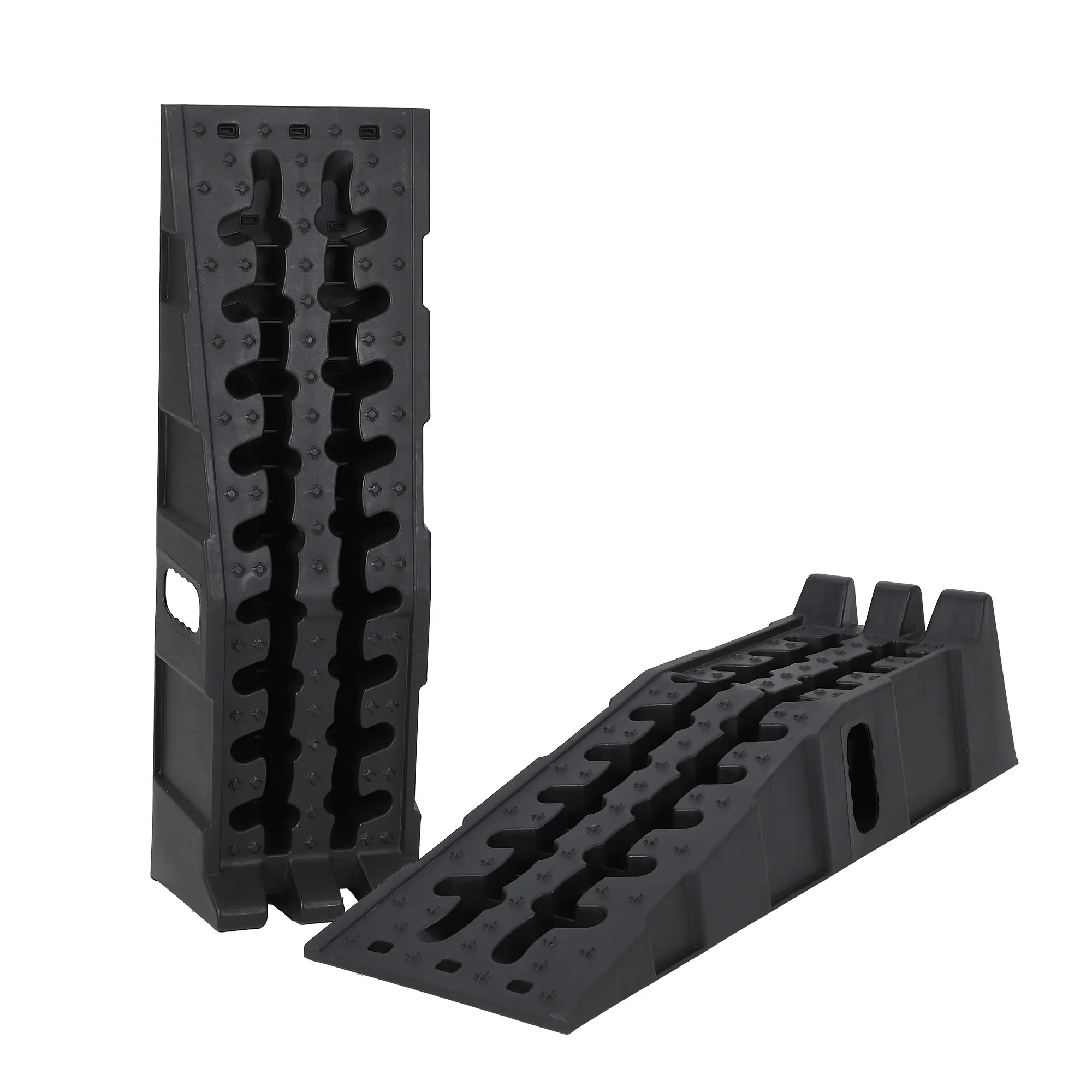 Heavy Duty Car Service Ramps – 2 Pack, 15 Ton (30,000 LB) Capacity – Non-Slip, High Lift (6.7 in) – Ideal for Oil Change, Trucks, SUVs, Garage Maintenance