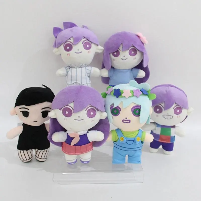 2026 Hot selling toys Anime OMORI Plush Doll Stuffed Pillow Toy Sunny Plushie Toys Cute Omori Cosplay Props Merch for Kid Christmas Birthday Gift Internet-famous toy