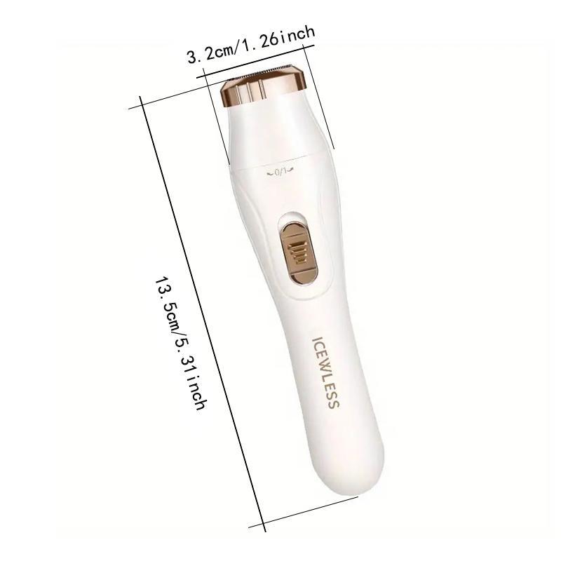 3 in 1 Electric Hair Removal Kit for Women, Facial Trimmer & Nose Hair Trimmer & Full Body Epilator, Ideal Gift for Women, Cordless Waterproof Shaver