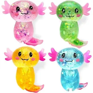 Cute Squishy Stress Relief Fidget Toys, Ultra Soft Slow Rising Maltose Sensory Squeeze Balls for Kids, Anxiety Relief Squishies for Outdoor Play & Holiday Gifts