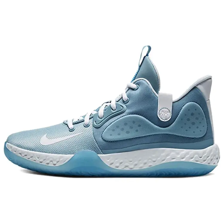 Nike Trey 5 KD VII EP Fabric Synthetic Leather Durant Trendy Comfort Shock Absorption Slip Resistant Wear Resistant Mid Top Retro Basketball Shoes AT1198-401