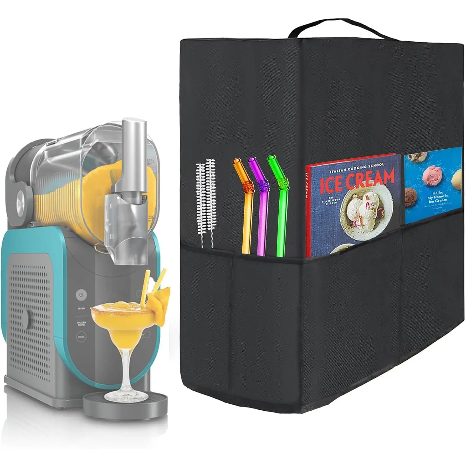 Slush Machine Cover for Slushie Machine FS301C/FS301/FS300 | Slush Machine Cover for Slushie Machine FS301C/FS301/FS300 and CyberChill SM-FS200,Slush Machine Accessories