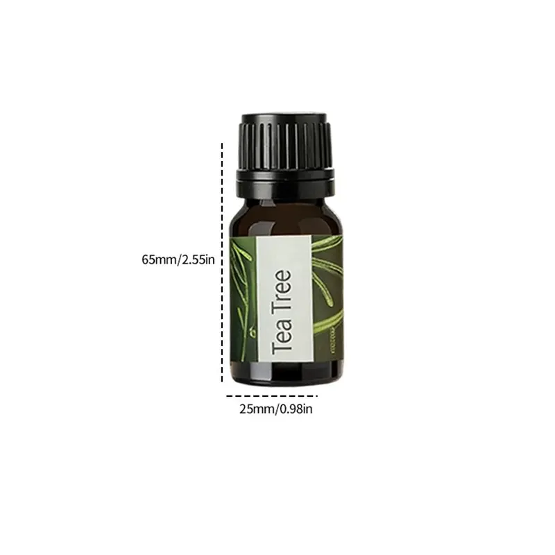 6pcs 10ML Essential Oil Gift Set, Car Fragrance Oil, Humidifier Diffuser Refill, Essential Oils For Diffuser, Home & Vehicle Aromatherapy, Perfect Gift Option