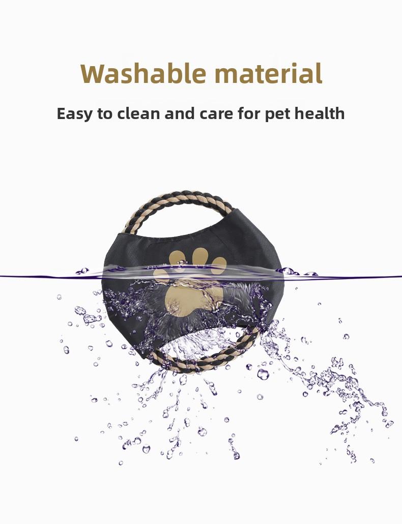 Pet Toy Braided Cotton Rope Chew & Teething Toy for Dogs, Self-Entertainment & Interactive Toy for Large Breeds