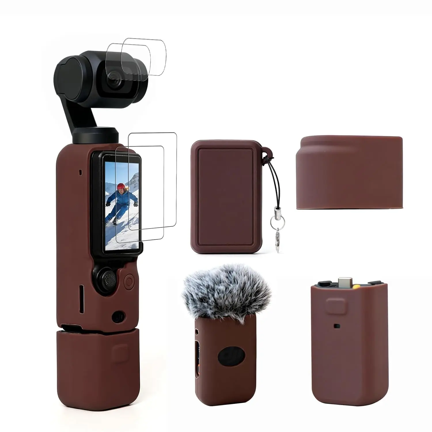 Case for DJI Osmo Pocket 3 / Xtra Muse Camera - Brown