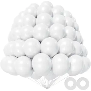 200pcs White Balloons 5 Inch, Small Mini Latex Balloons for Party Birthday Baby Shower Anniversary Festival Arch Garland Decorationfidget toys