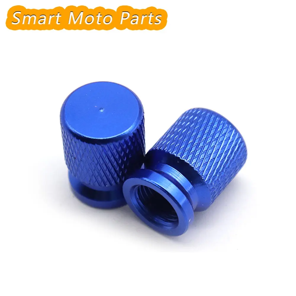 2 PCS Motorcycle Valve Caps, Cnc Aluminum Design, Multi-Color Options, Easy Install and Remove, Protects Tire Valve Core, For Yamaha R1 R3 R25 Mt09 Mt07 MT03 Fazer Fz6 Xj6 R15 TMAX YS125 XTZ125 Mio Aerox Nmax Xmax