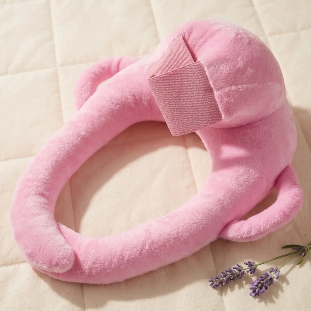 Ergonomic U-Shaped Nursing Pillow - Lumbar Support, Multifunctional, Breathable, Washable Anti-Reflux Cushion for Nursing Care