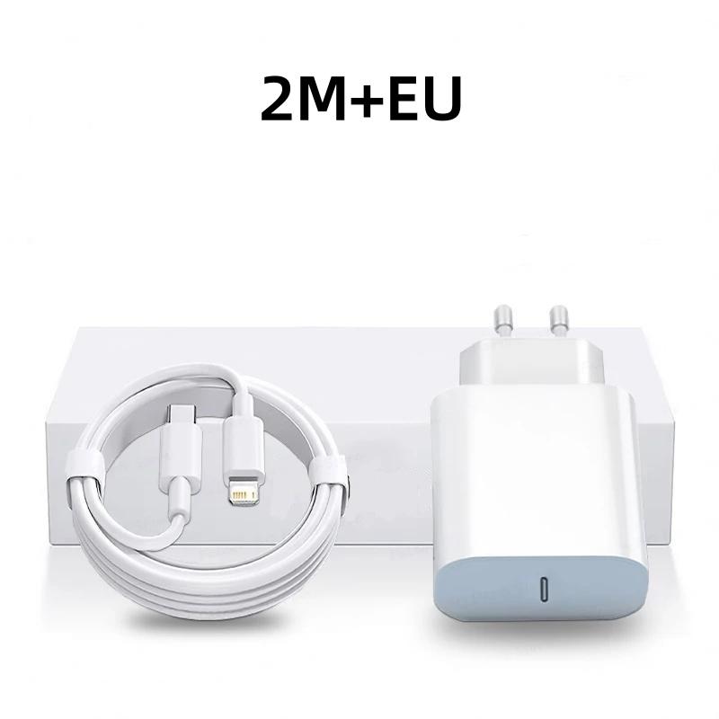 iPhone Charger, 20w USB-C Fast Charging Adapter with 1 Meter Cable, Compatible with iPhone 14/13/12/11/x/8/7 Models