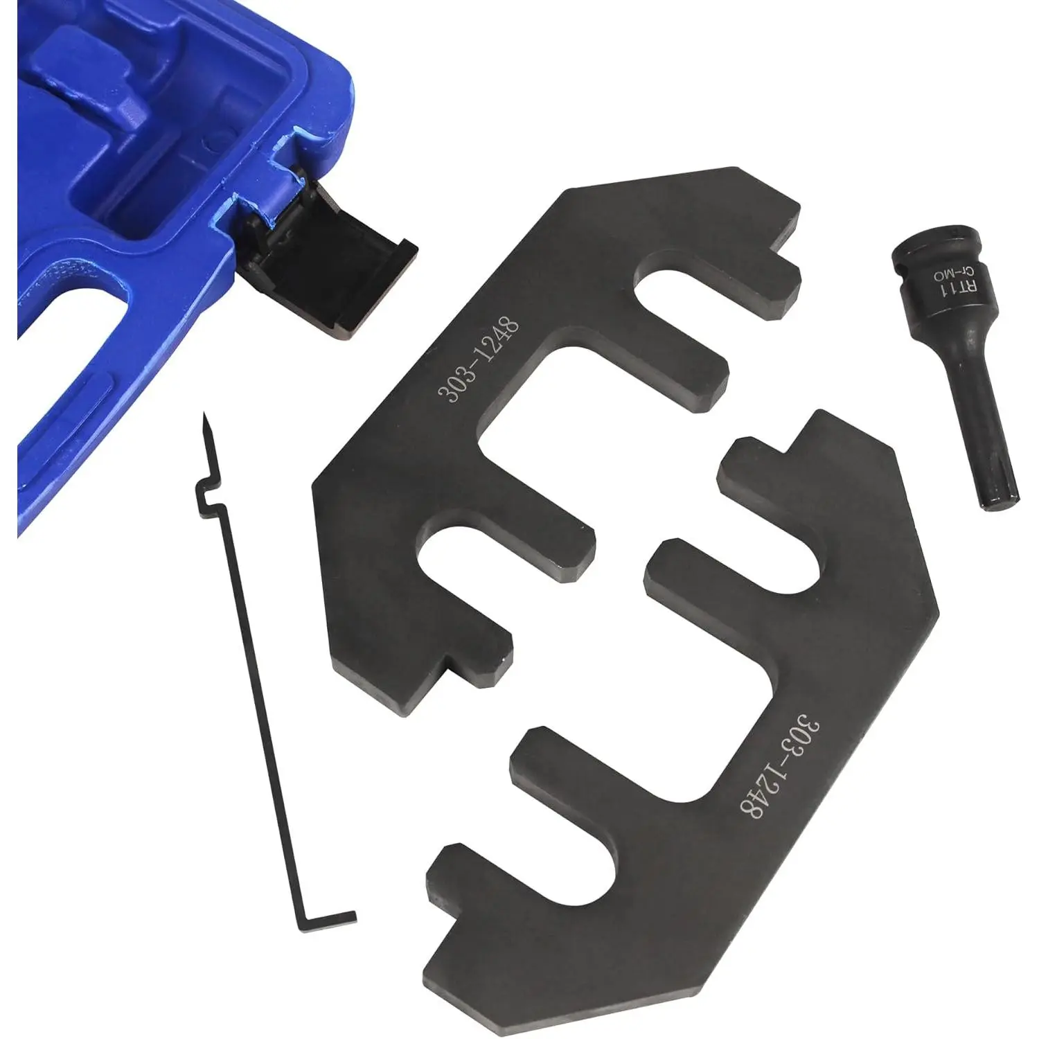 Camshaft Holding Tool Timing Alignment Holder Tool Set Kit with Chain Tensioner Tool Compatible with 303-1248 303-1530 Ford 3.5L & 3.7L 4V Engines