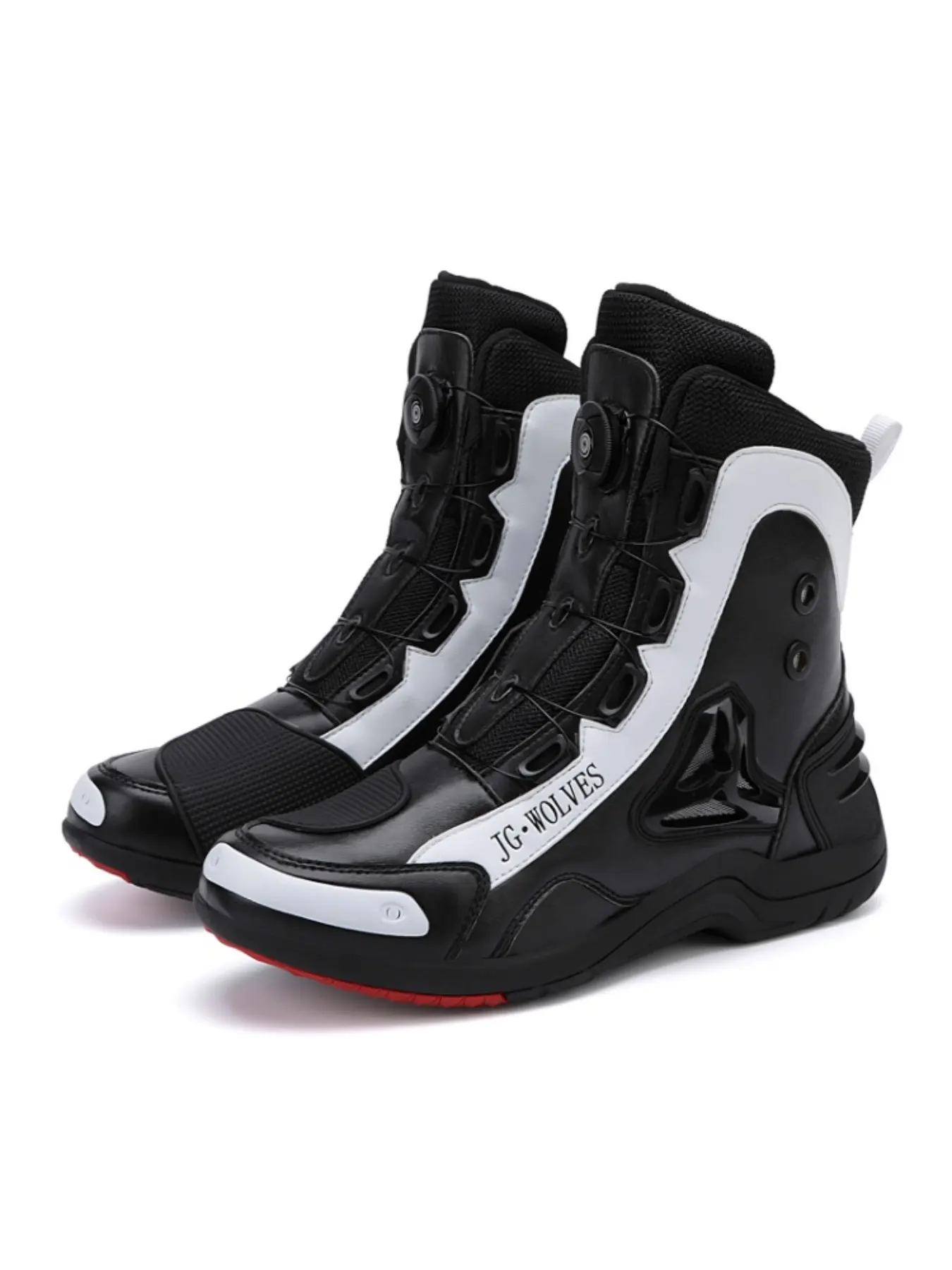 Motorcycle Riding Shoes, Unisex Motorbike Boots, Anti-Slip Racing Shoes, Waterproof Design, Safe and Comfortable Cycling, Enhanced Safety Features
