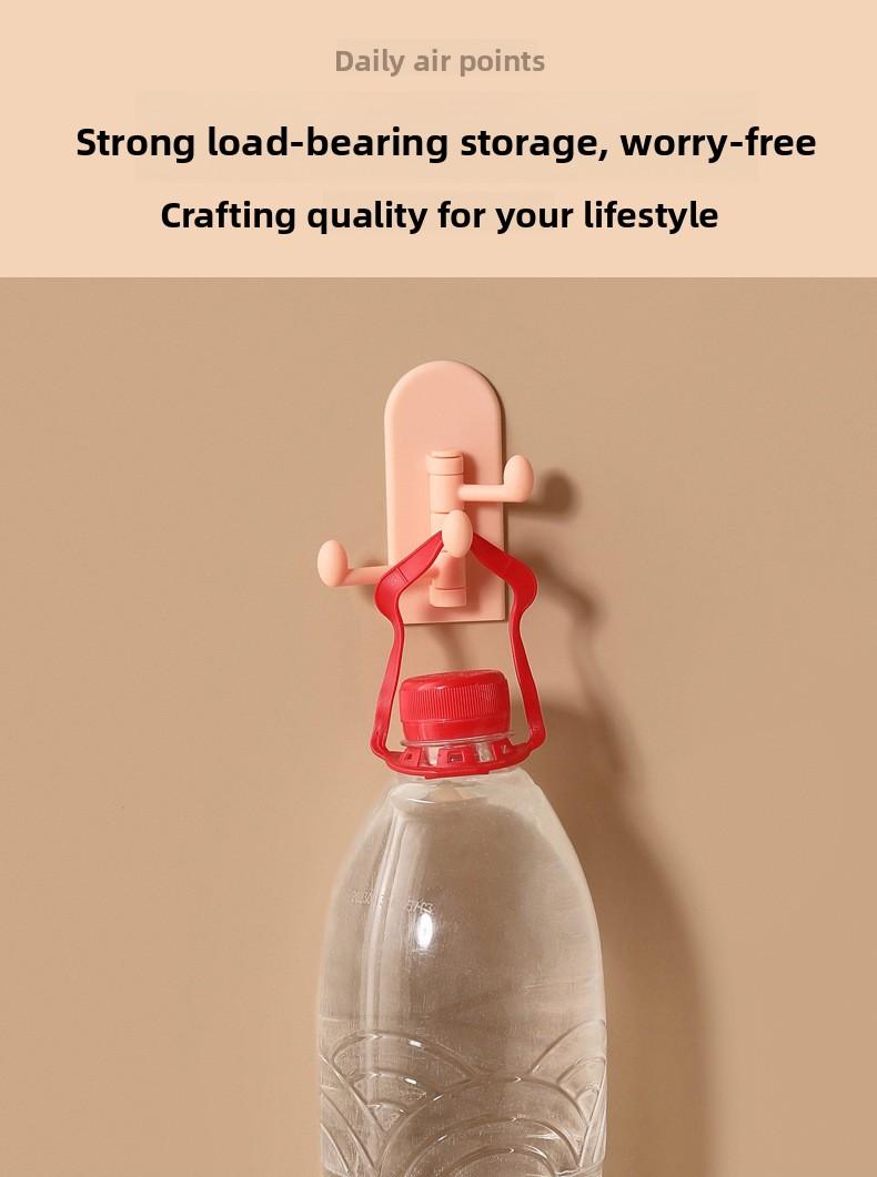 Cute Cartoon Self Adhesive Hooks, Easy Install Home Essentials