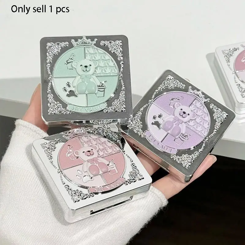 Five-Color Eyeshadow Palette, Matte and Shimmer Mix, Ideal for Beginners, High Pigment Long-Lasting, Perfect for Daily and Party Makeup