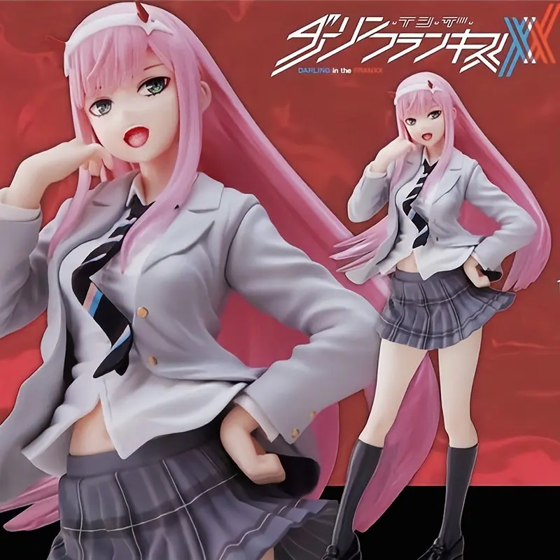 Beautiful Girl Figure Moonlight Jk School Uniform Anime Doll Desktop Model, Cute Secondary Dimension Collectible Ornament, PVC Figure