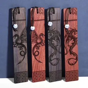 4 count Dragon Bookmark ,  Bookmark for Men Cool Book Marks Box Set Fantasy Christmas Gifts for Men Adults  (Dragon)