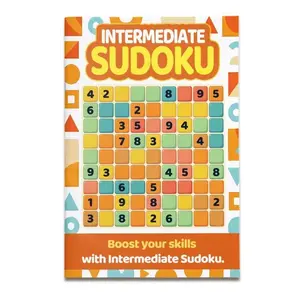 Kids Sudoku Activity Workbook – Easy to Hard Number Puzzle Challenges