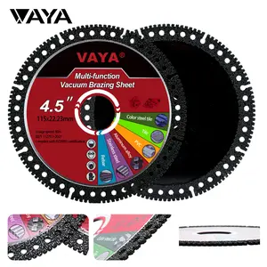VAYA 4.5" 115mm Diamond Cutting Wheel, Ultra-Thin Dry Cut for Tile, Metal, Marble & Home Renovation