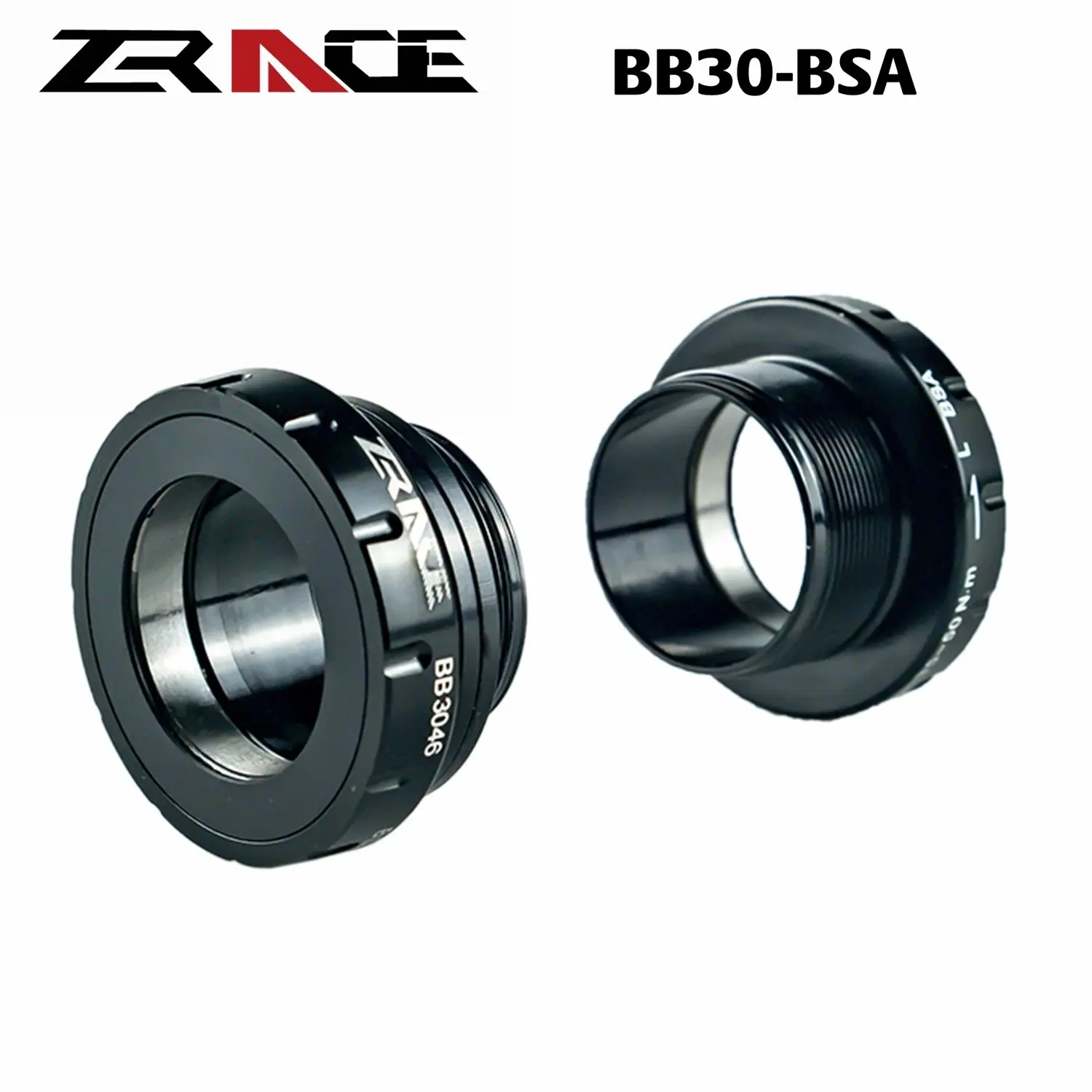 New Bicycle Bottom Bracket Bsa30, Bike Axis Bb Crank Set Bsa 30mm Cnc, Compatible with Bb30 Crank to Bsa Frame, Durable and Precise, Bicycle Parts