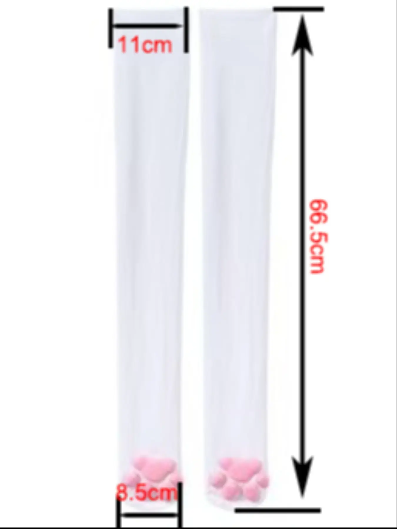 Long Tube Character Stockings, 3D Silicone Cat Claw Paw Socks, Lolita Role Play Cosplay Sexy, Women's Fashion Accessories