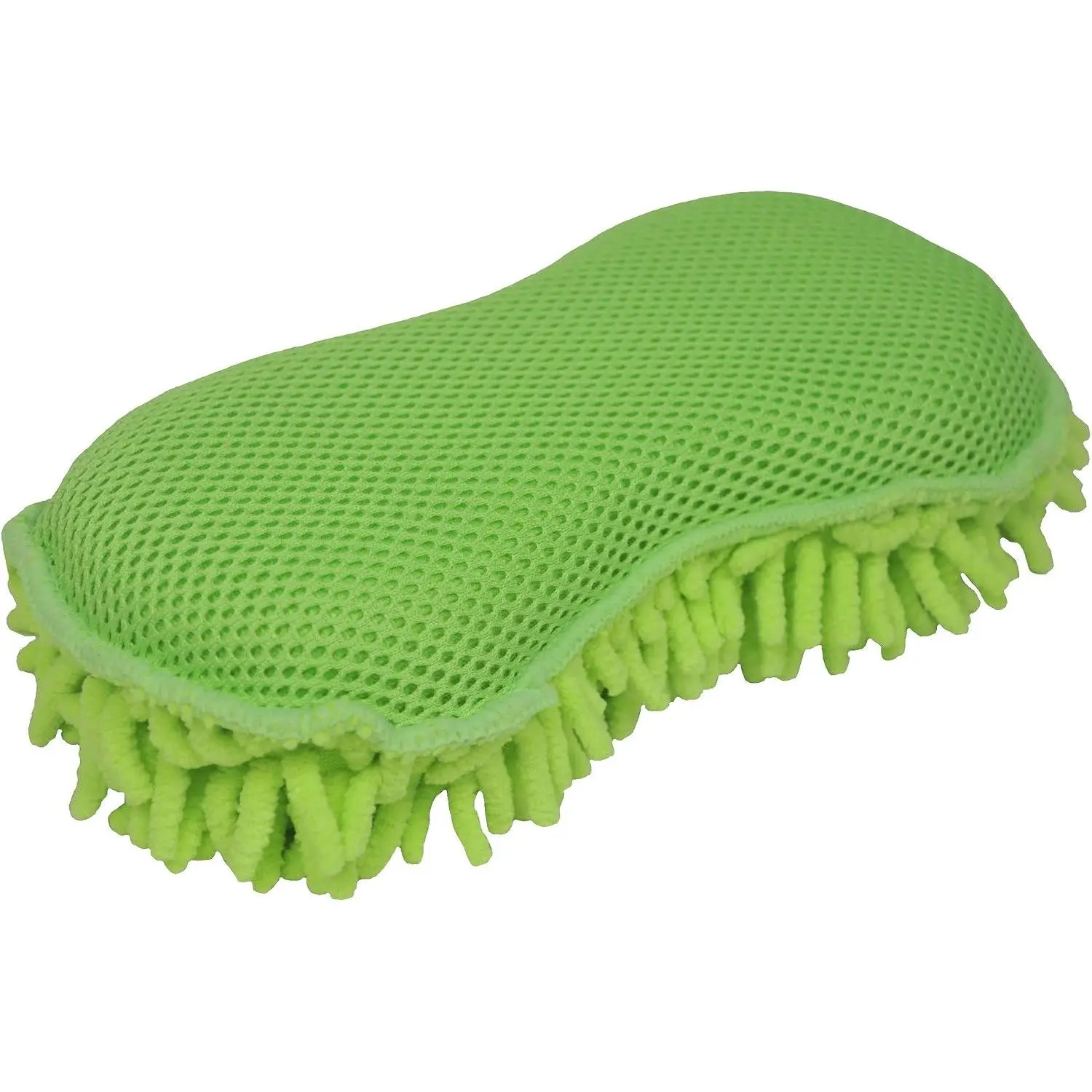 Detailer’s Preference Microfiber  Wash Sponge for Auto Detailing, RV, Boat, , Double-Sided with Chenille and Scour , Scratch-Free, Lint-Free, Super Absorbent,