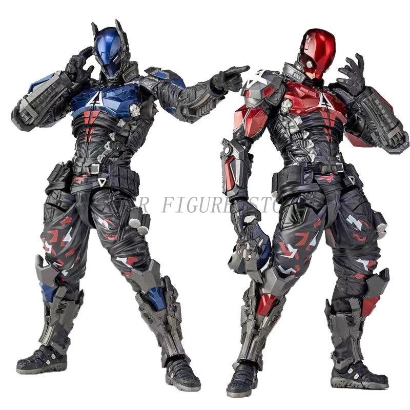 17cm AMAZING YAMAGUCHI Arkham Knight Action Figure PVC 024# Collectible Doll Ornaments Movable Bruce Wayne Figurine Model Toys