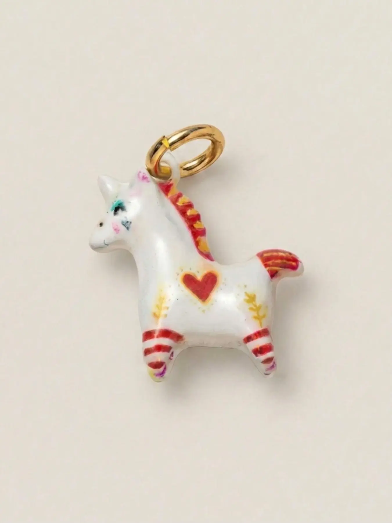 1PC Adorable Cartoon Animal Enamel Pendant, Giraffe Fox Penguin Multi-element Design, Titanium Steel Oven Vacuum Electroplated 18K Pure Gold, DIY Necklace Bracelet Accessories, Jewelry Pendant