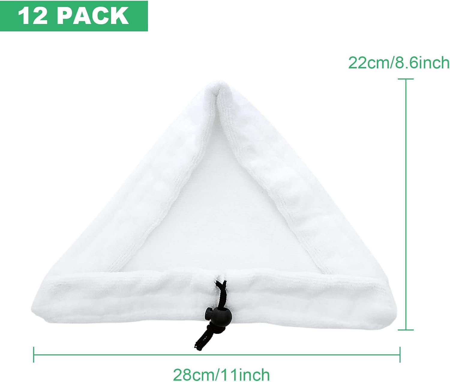 12 count Replacement Triangle Steam Mop Pads Washable Microfiber Steamer Cleaning Pads Compatible for Steamboy X5 H2O H20 S302 S001 12 count Replacement Triangle Steam Mop Pads Washable Microfiber Steamer Cleaning Pads Compatible for Steamboy X5 H2O H20 S302 S001