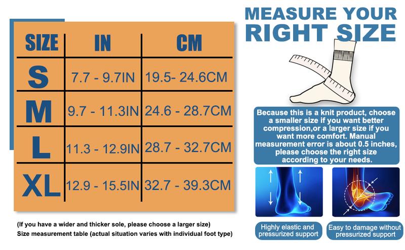 UGEM Copper Ankle Brace, Copper Infused Ankle Support Compression Sleeve for Men & Women, for Foot Pain Relief, Sprained Recovery, Achilles Tendonitis, Daytime or Night Use(L)