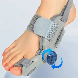 Thumb Valgus Big Toe Straightener Bunion Corrections for Both Day and Night Use, Adjustable Knob, Toe Straightening Stretch Foot Care Tool