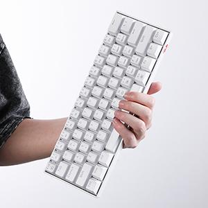 Redragon K630 Dragonborn 60% Wired RGB Gaming Keyboard, 61 Keys Compact Mechanical Keyboard with Linear Red Switch, Pro Driver Support Redragon K630 Dragonborn 60% Wired RGB Gaming Keyboard, 61 Keys Compact Mechanical Keyboard with Linear Red Switch, Pro Driver Support