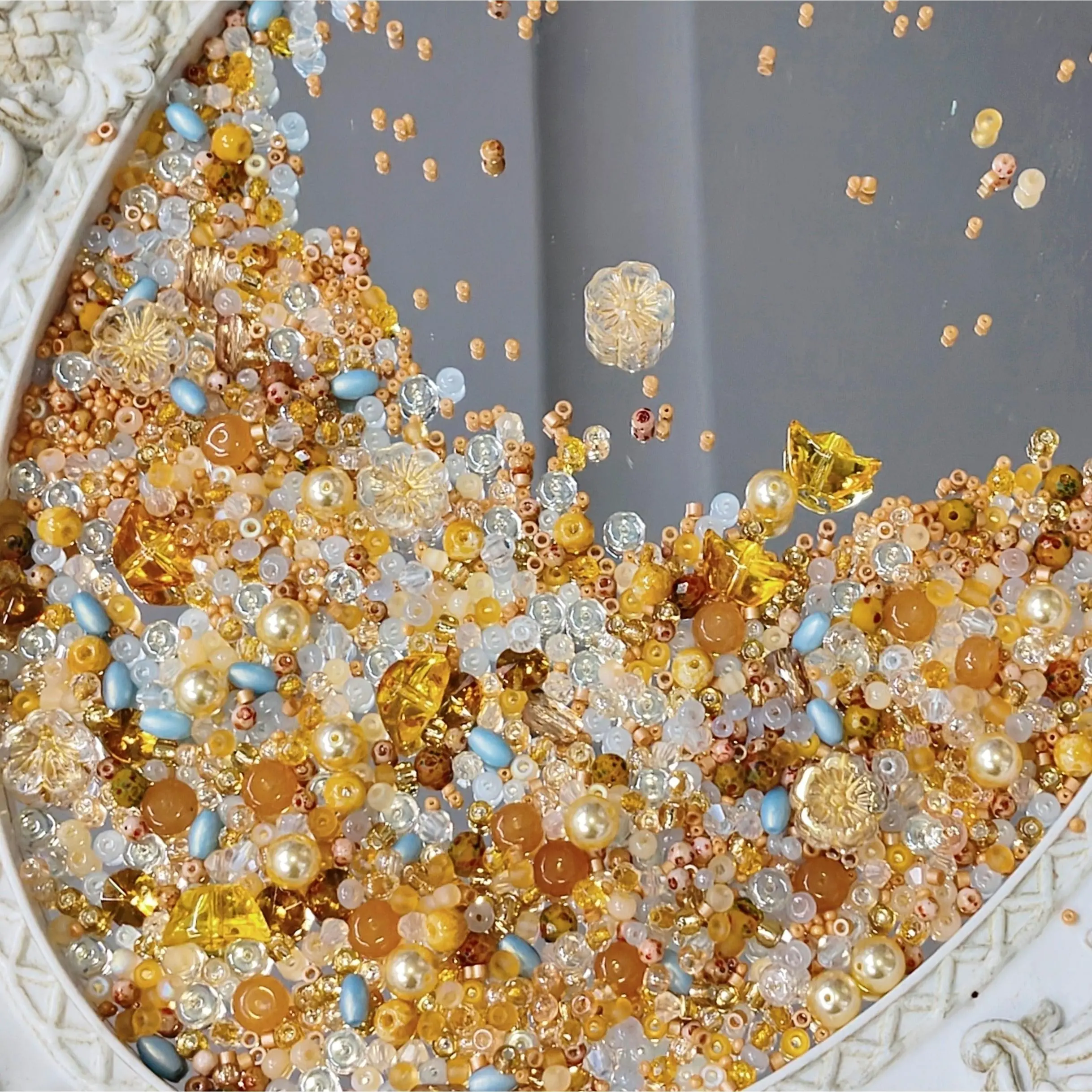 ✨【NEW】Seed Bead-Amber Breeze