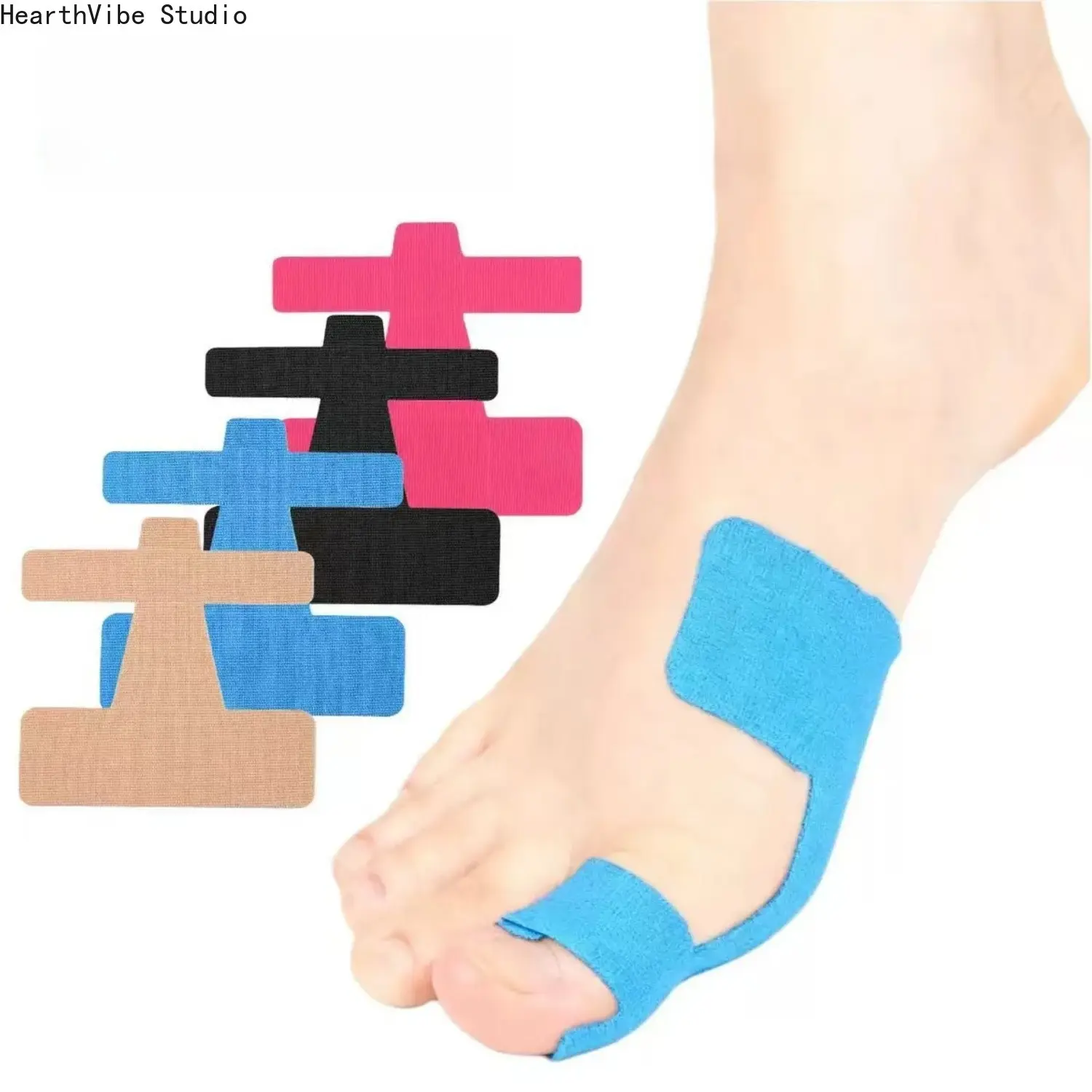 Orthopedic Bunion Corrector Sleeve, Breathable Hallux Valgus Toe Straightener Separator, Universal Fit Big Toe Alignment Support Strap for Daily Wear