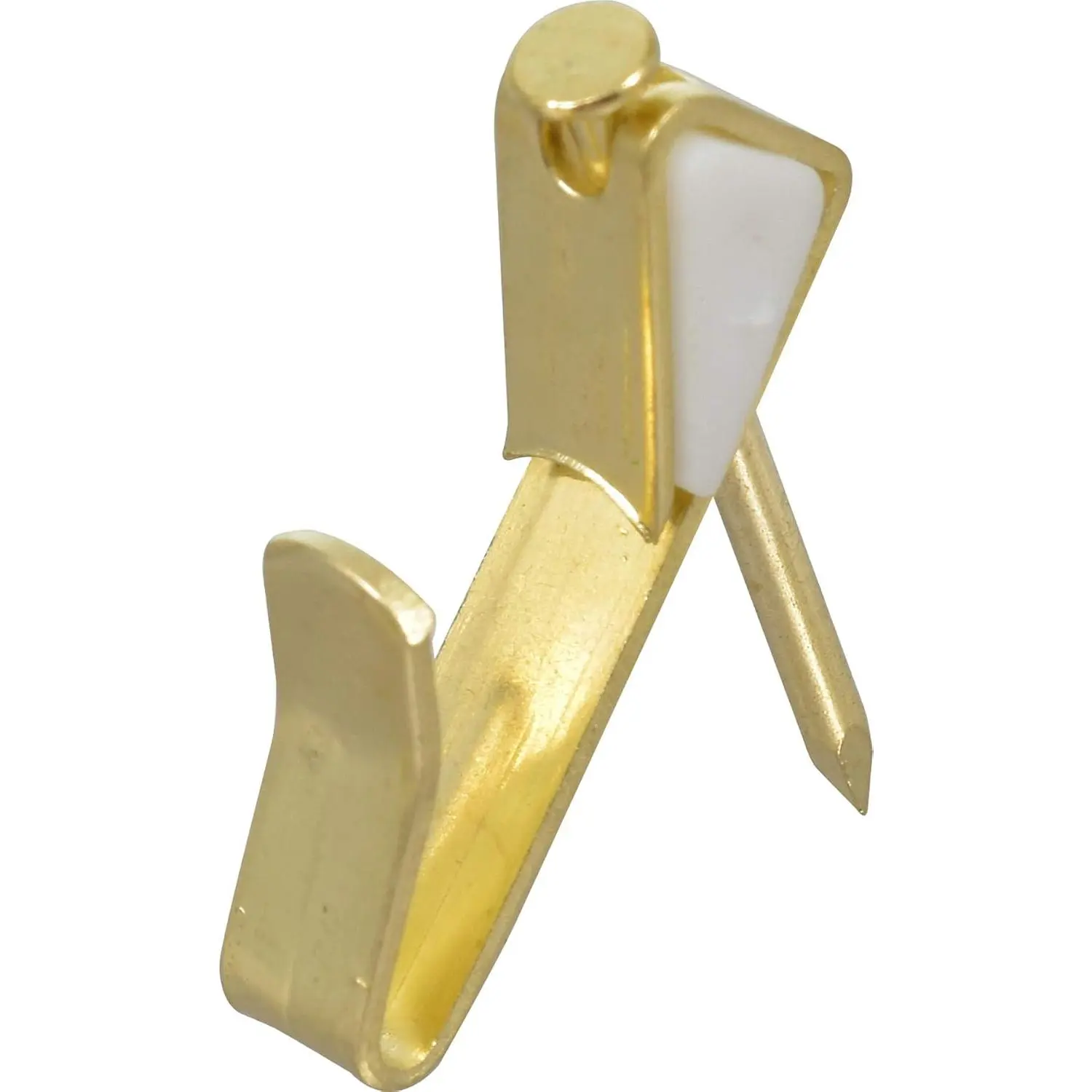 Picture Hangers, Art Hangers, Brass, Reusable Picture Hooks, 20lb (30 Set)