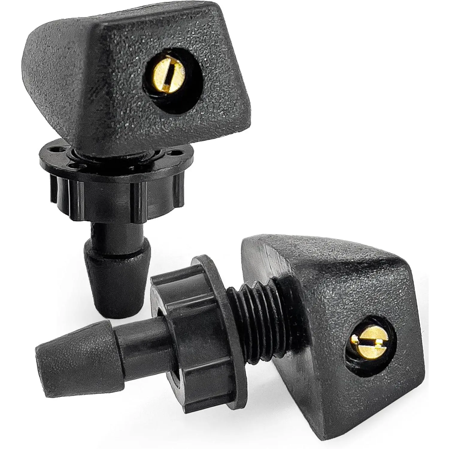 Windshield washer nozzles 2-Pack, Adjustable Wiper water Sprayers, Fits     – Windscreen washer jets  accessories
