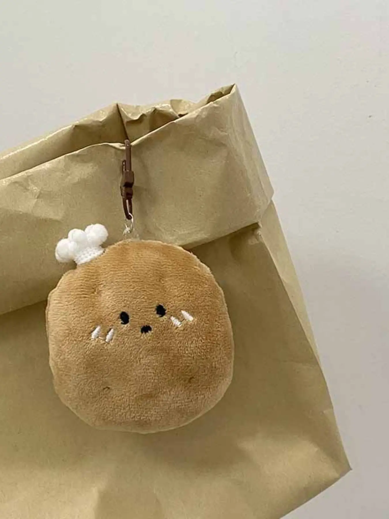 Funny Friendship Gift Plush Potato Pendant Keychain, Cute Tiny Potato for Women, Best Friend Birthday Gifts, College Graduation Present, Keychain for Purse