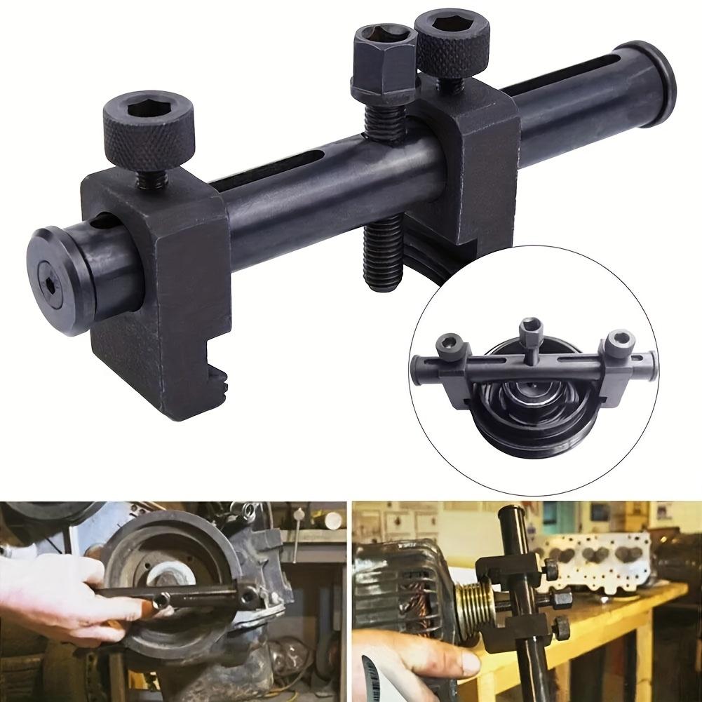 ‌ Adjustable Crankshaft & Power Steering Pump Pulley Removal Tool - 2025 Upgraded Design with Adjustable Arms Engine Parts Ratchet Combination Wrenches