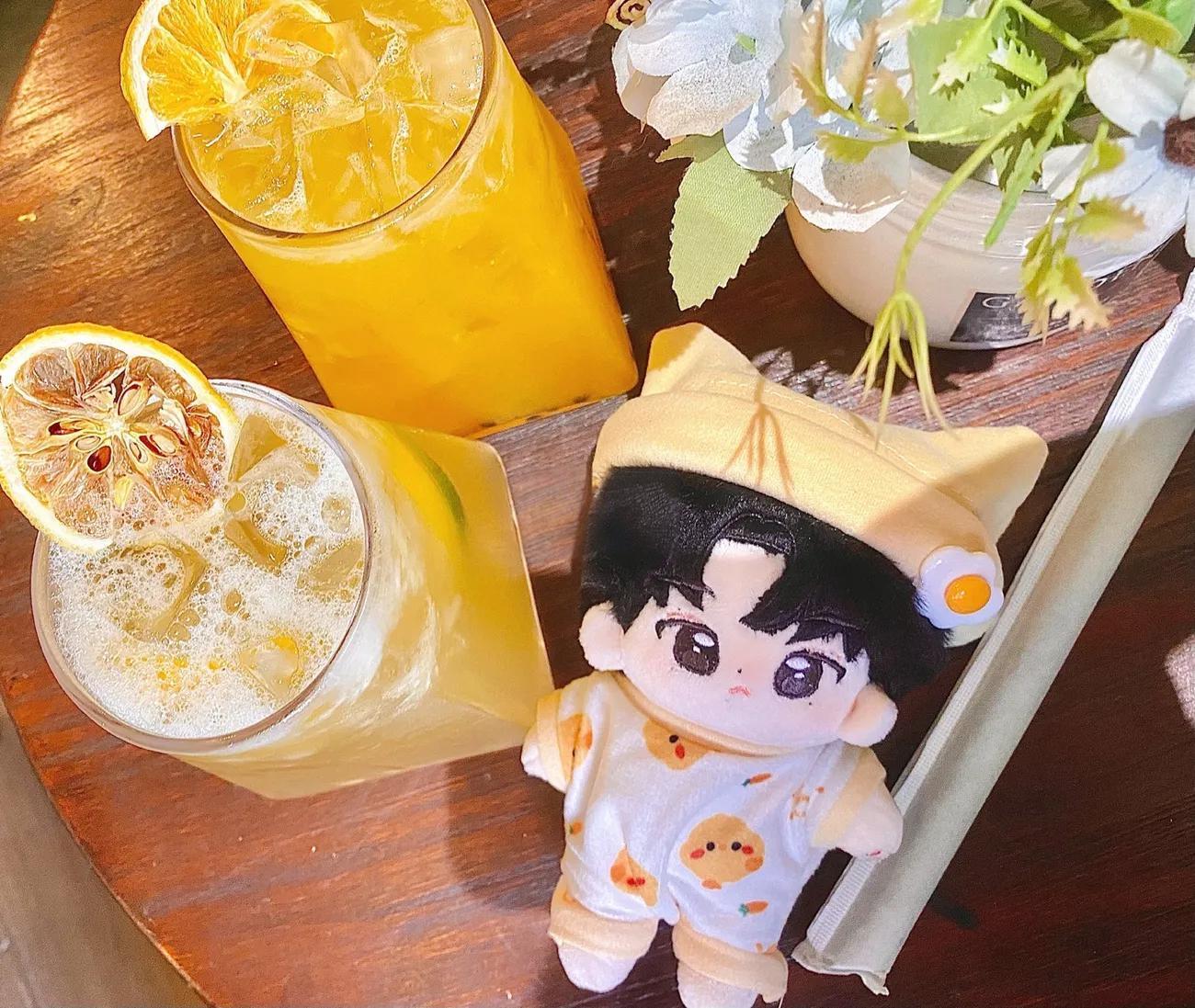 10cm BL TV Revenged Love Zi Yu Tian Xuning Cute Ear Plush Doll Cosplay Dress-up Clothes Cotton Pendant Fans Birthday Xmas Gifts