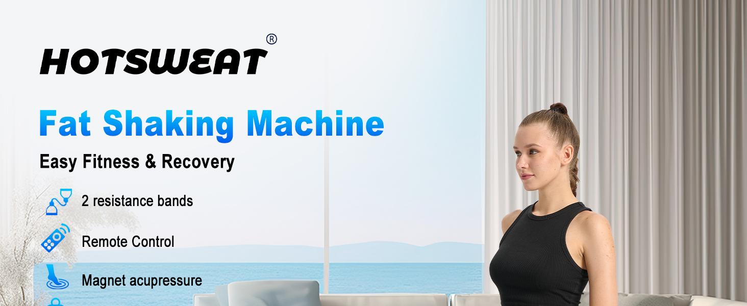 Vibration Plate Exercise Machine for Lymphatic Drainage,Power Plate Vibrating Platform ,Shaker for Weight Loss,Waver Board with 120 Levels for Home Gym