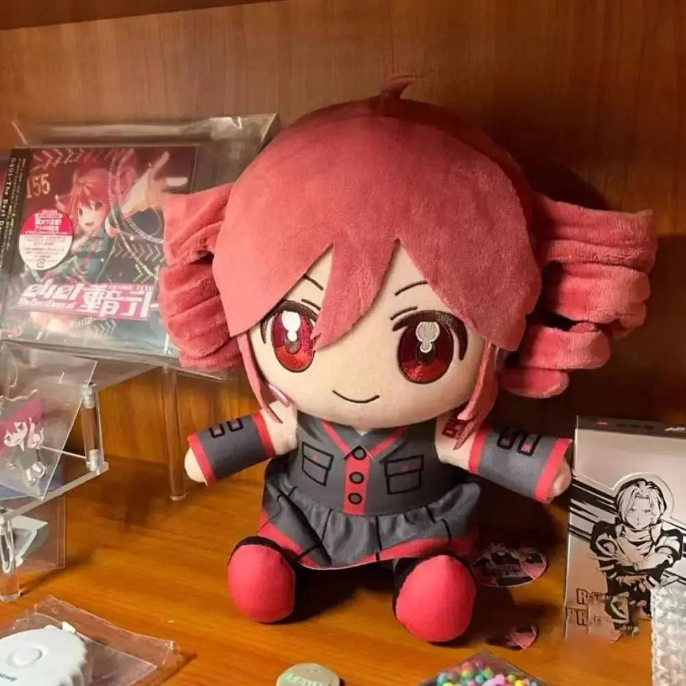 Kawaii Soft Plush Kasane Teto Stuffed Toy - 20cm Anime Peripherals Diva VTuber Collectibles, Unisex Home Decor Pillow for Children