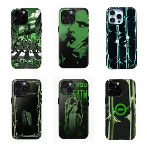 The Matrix Neo Cyberpunk Green Aesthetic Phone Case,Tough phone case,for iPhone 16 15 14 13 12 11 17Pro Max,for Samsung S25 S24 S23 S22 Ultra,Gifts For Fans Men Women, Phone Accessories