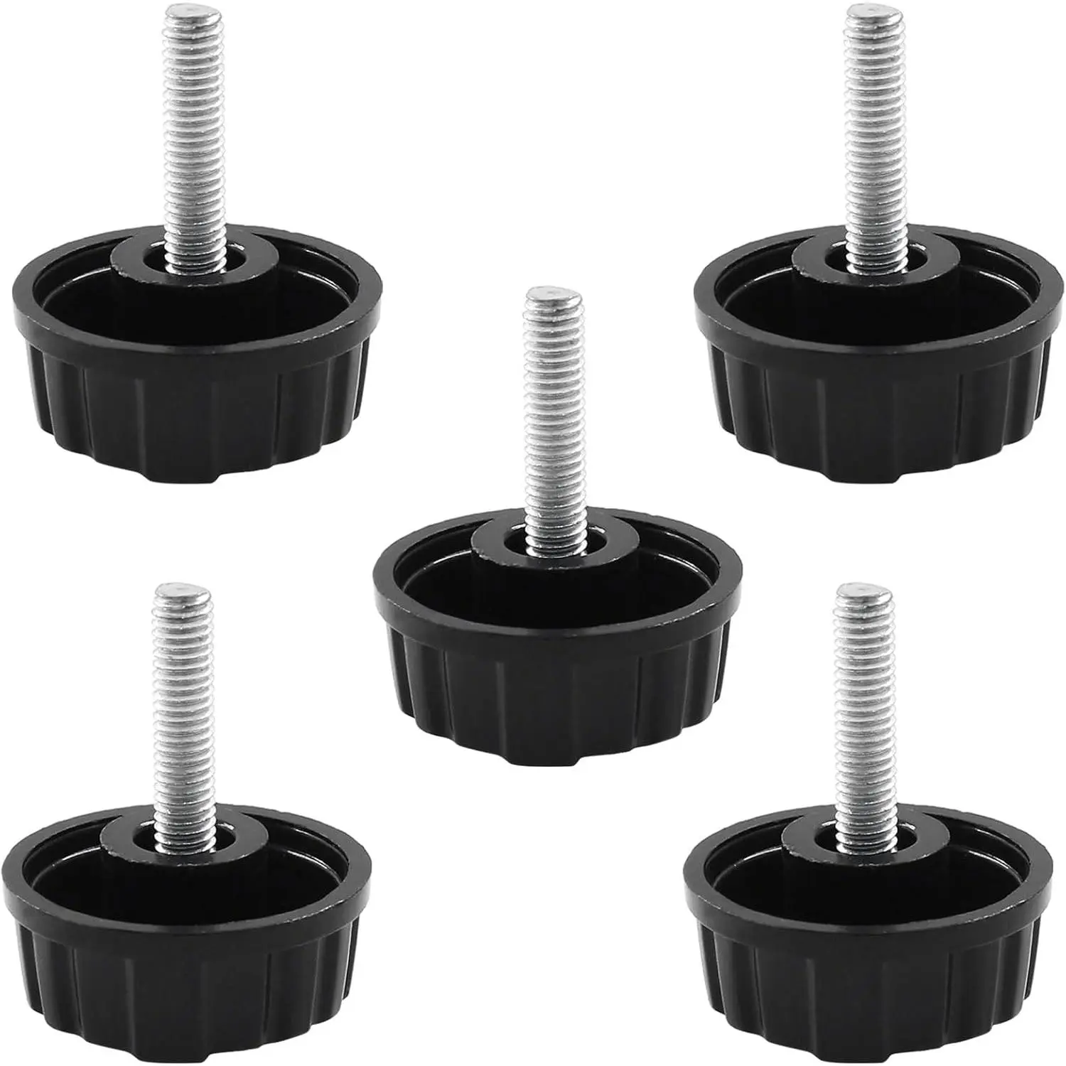 5 count  Fishing Reel Handle Screw Caps, Fishing Reel   for Spinning Reel Knob Crank Power Handle Grip