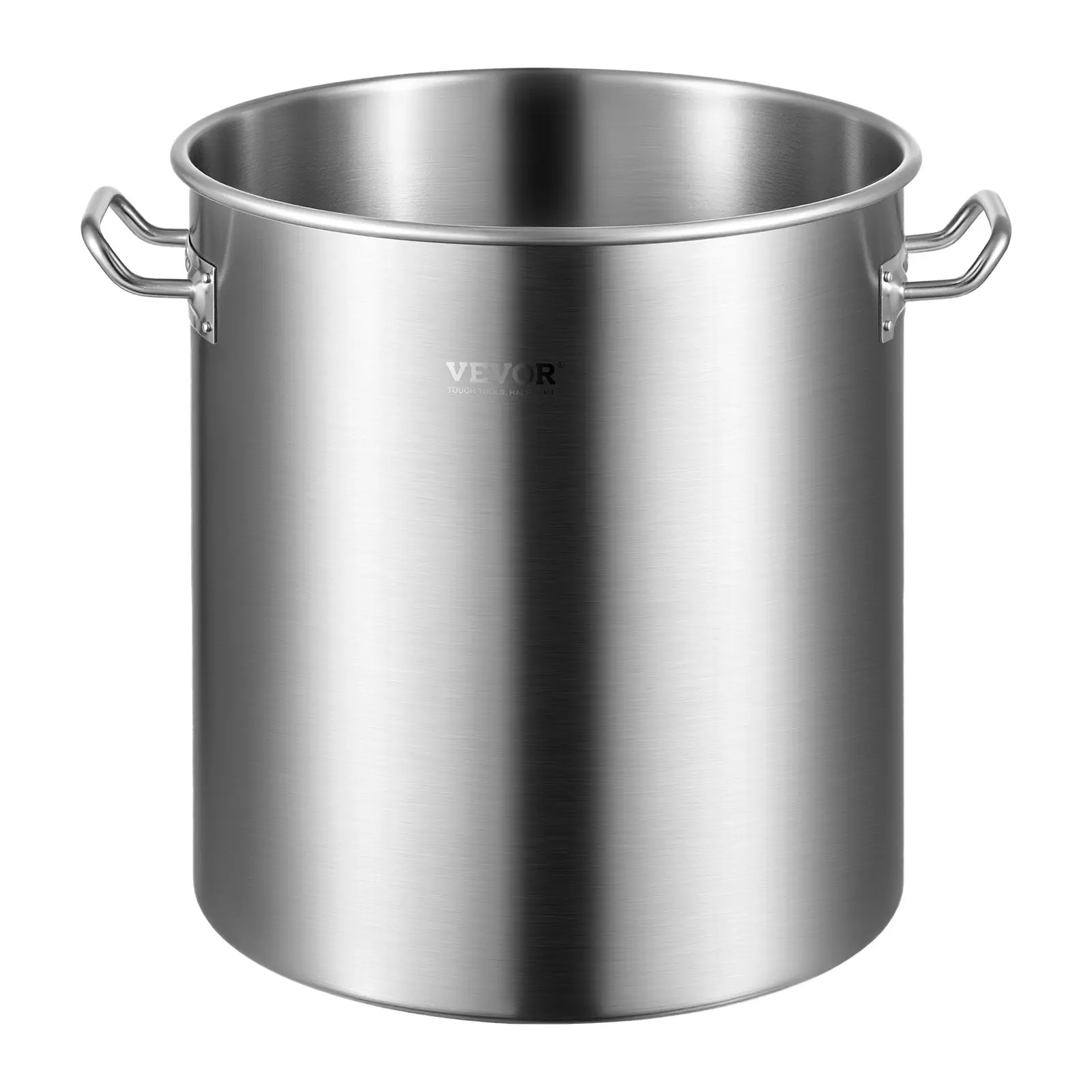 【DealsForYouDays】VEVOR 42 Qt 201 Stainless Steel Stockpot, Heavy Duty Commercial-Grade Cookware with Basket, Lid, Handle, Sanding Treatment for Commercial Cooking, Silver Pot for Large Groups