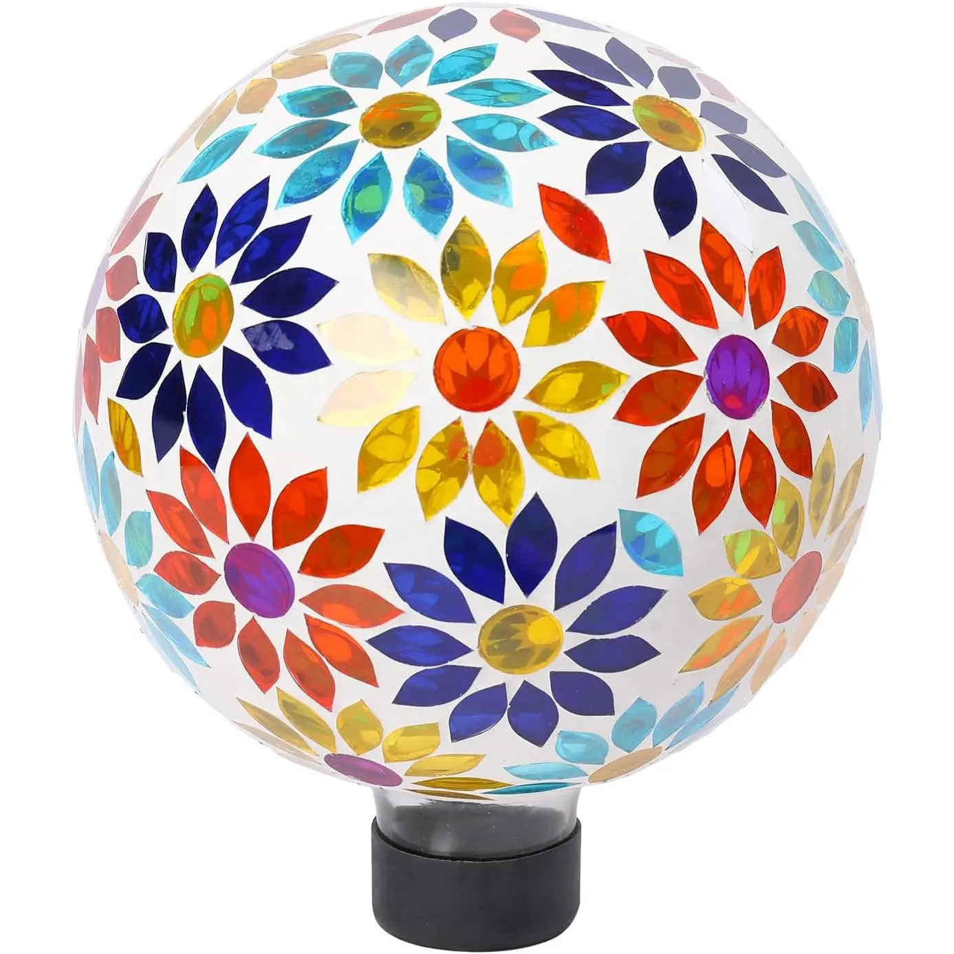Gazing Ball, 8" Glass Gazing Balls Sphere for Garden Lawn Outdoor Ornament Yard Decorative